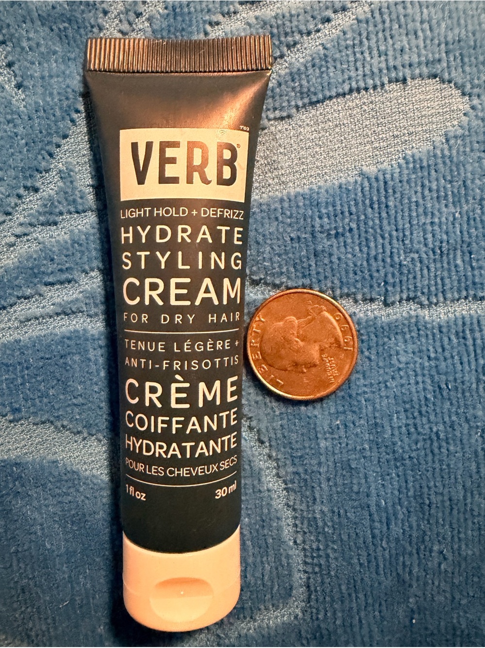 🍄6/$26 VERB hydrate styling cream for dry hair, travel 1oz  NWT